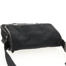 PRADA Shoulder Bag Nylon Black Silver Auth am9263V-8
