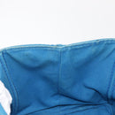 PRADA Canapa GM Hand Bag Canvas Blue Gold Auth am9265-20