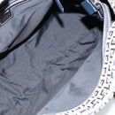 FENDI Zucchino Canvas Hand Bag Navy Silver Auth am9266-11