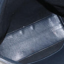 Coach Tote Bag Leather Black Gold Auth am9267-16