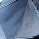 Coach Tote Bag Leather Black Gold Auth am9267-19