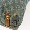 LOUIS VUITTON Monogram Denim Buggy GM Shoulder Bag Blue M95048 LV Auth am9268-18