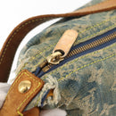 LOUIS VUITTON Monogram Denim Buggy GM Shoulder Bag Blue M95048 LV Auth am9268-9