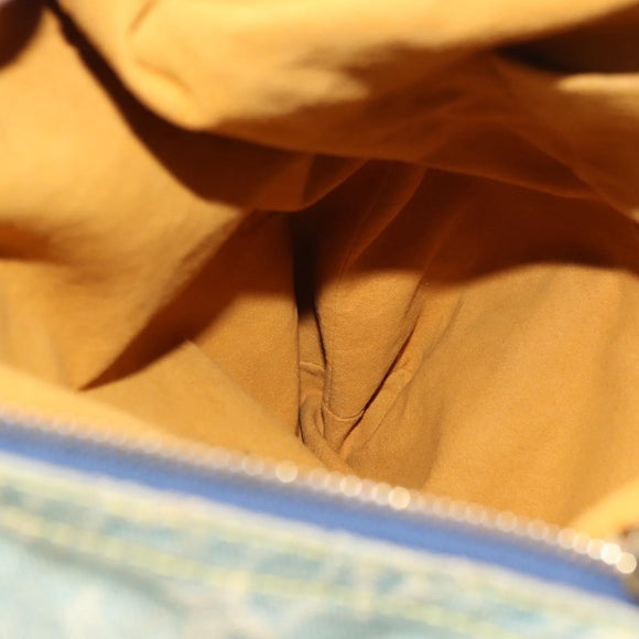 LOUIS VUITTON Monogram Denim Buggy GM Shoulder Bag Blue M95048 LV Auth am9268