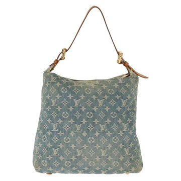 LOUIS VUITTON Monogram Denim Buggy GM Shoulder Bag Blue M95048 LV Auth am9268 - 0