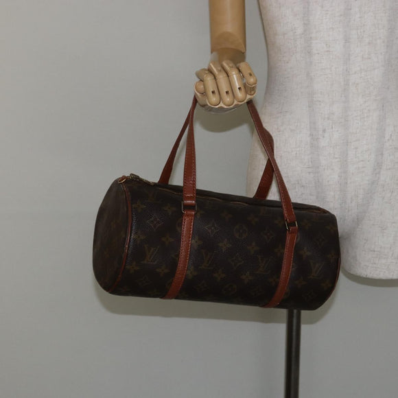 LOUIS VUITTON Monogram Papillon 30 Hand Bag M51385 LV Auth am9269