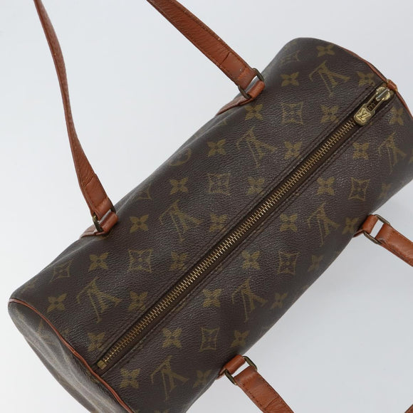 LOUIS VUITTON Monogram Papillon 30 Hand Bag M51385 LV Auth am9269