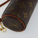 LOUIS VUITTON Monogram Papillon Pouch LV Auth am9270-16
