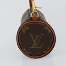 LOUIS VUITTON Monogram Papillon Pouch LV Auth am9270-3
