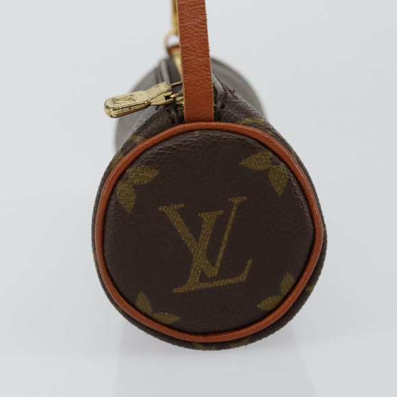 LOUIS VUITTON Monogram Papillon Pouch LV Auth am9270