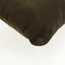 PRADA Pouch Shoulder Bag Nylon Khaki Silver Auth am9274V-13