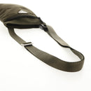 PRADA Pouch Shoulder Bag Nylon Khaki Silver Auth am9274V-7