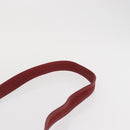 Coach Shoulder Bag Leather Red Gold Auth am9276-14