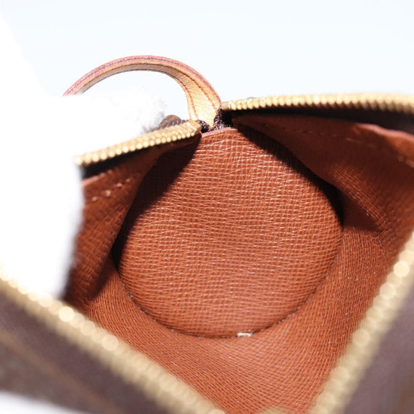 LOUIS VUITTON Monogram Papillon Pouch LV Auth am9279