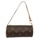 LOUIS VUITTON Monogram Papillon Pouch LV Auth am9279-13