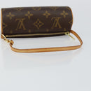 LOUIS VUITTON Monogram Papillon Pouch LV Auth am9279-7