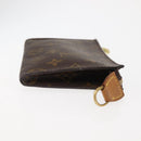LOUIS VUITTON Monogram Bucket PM Accessory Pouch LV Auth am9280-3