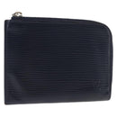 LOUIS VUITTON Epi Porte Monnaie NM Coin Purse Andigo blue LV Auth am9281-1