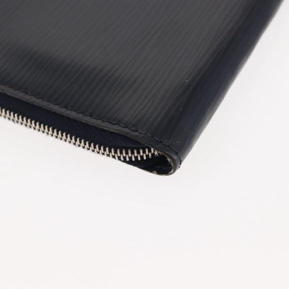 LOUIS VUITTON Epi Porte Monnaie NM Coin Purse Andigo blue LV Auth am9281