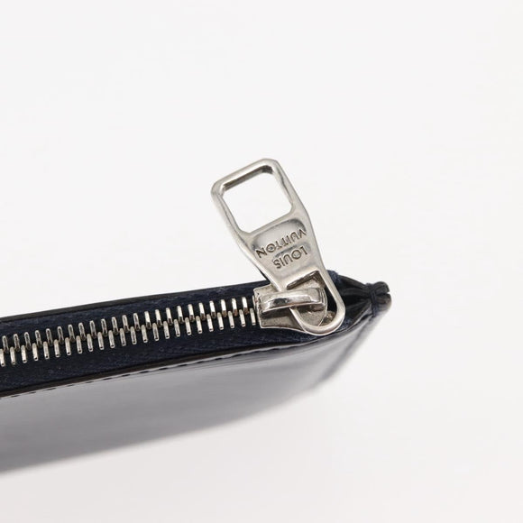 LOUIS VUITTON Epi Porte Monnaie NM Coin Purse Andigo blue LV Auth am9281