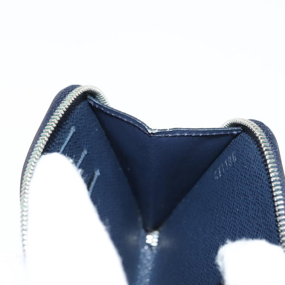 LOUIS VUITTON Epi Porte Monnaie NM Coin Purse Andigo blue LV Auth am9281
