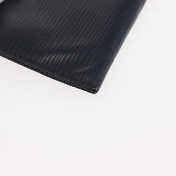 LOUIS VUITTON Epi Porte Monnaie NM Coin Purse Andigo blue LV Auth am9281