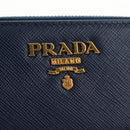 PRADA Key Case Safiano leather Navy Auth am9283V-17