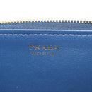 PRADA Key Case Safiano leather Navy Auth am9283V-19