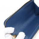 PRADA Key Case Safiano leather Navy Auth am9283V-21