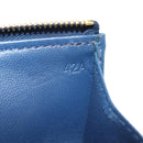 PRADA Key Case Safiano leather Navy Auth am9283V-12