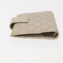 GUCCI GG Canvas Guccissima Day Planner Cover Leather White 115240 Auth am9285-5