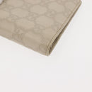 GUCCI GG Canvas Guccissima Day Planner Cover Leather White 115240 Auth am9285-7