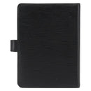 LOUIS VUITTON Epi Agenda MM Day Planner Cover Black R20042 LV Auth am9288-3