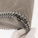 Stella MacCartney Chain Falabella Bag polyester 2way Gray 371223 Auth am9292-9