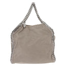 Stella MacCartney Chain Falabella Bag polyester 2way Gray 371223 Auth am9292-13