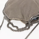 Stella MacCartney Chain Falabella Bag polyester 2way Gray 371223 Auth am9292-6