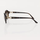 Salvatore Ferragamo Gancini Sunglasses plastic Brown Auth am9295-7