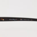Salvatore Ferragamo Gancini Sunglasses plastic Brown Auth am9295-9