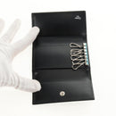 CARTIER Key Case Leather Black Auth am9296V-13