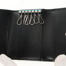 CARTIER Key Case Leather Black Auth am9296V-15