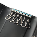 CARTIER Key Case Leather Black Auth am9296V-18