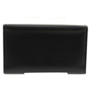 CARTIER Key Case Leather Black Auth am9296V-3