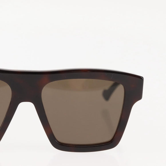GUCCI Sunglasses plastic Dark Brown Auth am9302