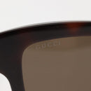 GUCCI Sunglasses plastic Dark Brown Auth am9302-6