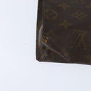 Burberrys Louis Vuitton Monogram Clutch Bag PVC Vintage 3 Set Beige Auth am9305-10