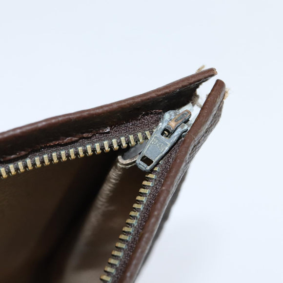 Burberrys Louis Vuitton Monogram Clutch Bag PVC Vintage 3 Set Beige Auth am9305