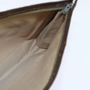 Burberrys Louis Vuitton Monogram Clutch Bag PVC Vintage 3 Set Beige Auth am9305-15