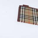 Burberrys Louis Vuitton Monogram Clutch Bag PVC Vintage 3 Set Beige Auth am9305-24