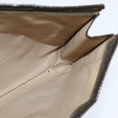 Burberrys Louis Vuitton Monogram Clutch Bag PVC Vintage 3 Set Beige Auth am9305-44