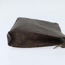 Burberrys Louis Vuitton Monogram Clutch Tas PVC Vintage 3 Set Beige Auth am9305-5